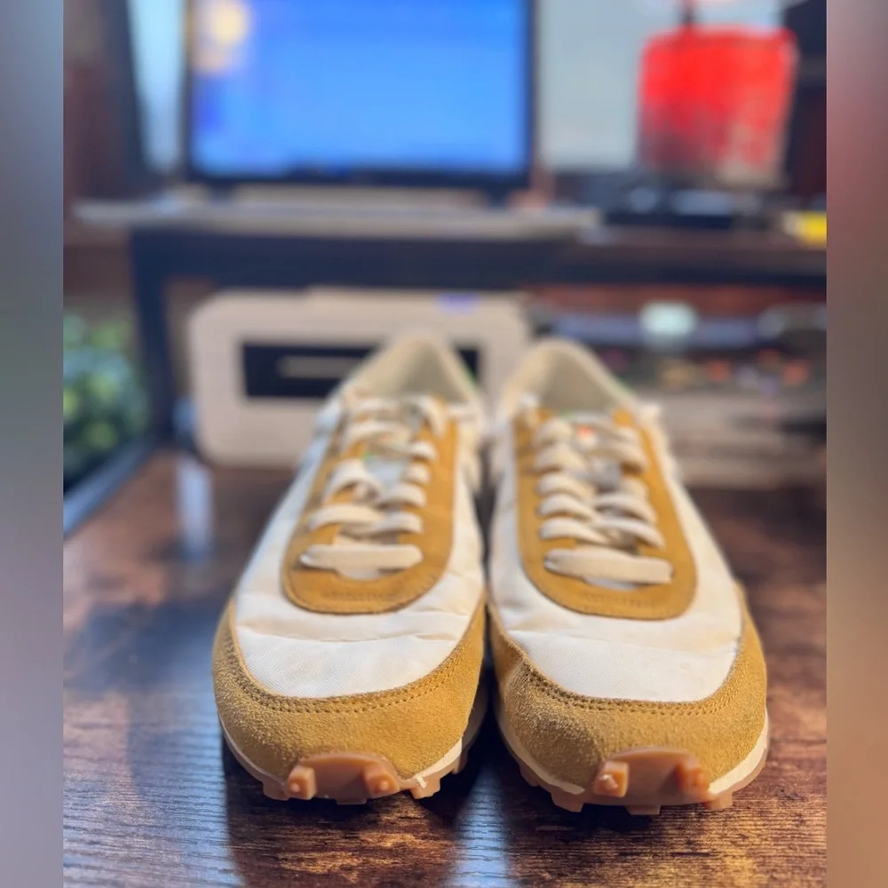 Nike Day Break Wheat Lime Black Sneakers Size 9 - Picture 13 of 14